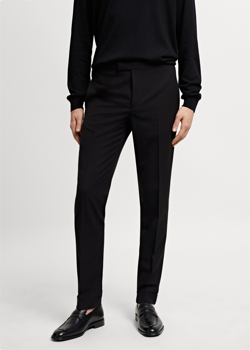 Tuxedo suit trousers - Medium plane