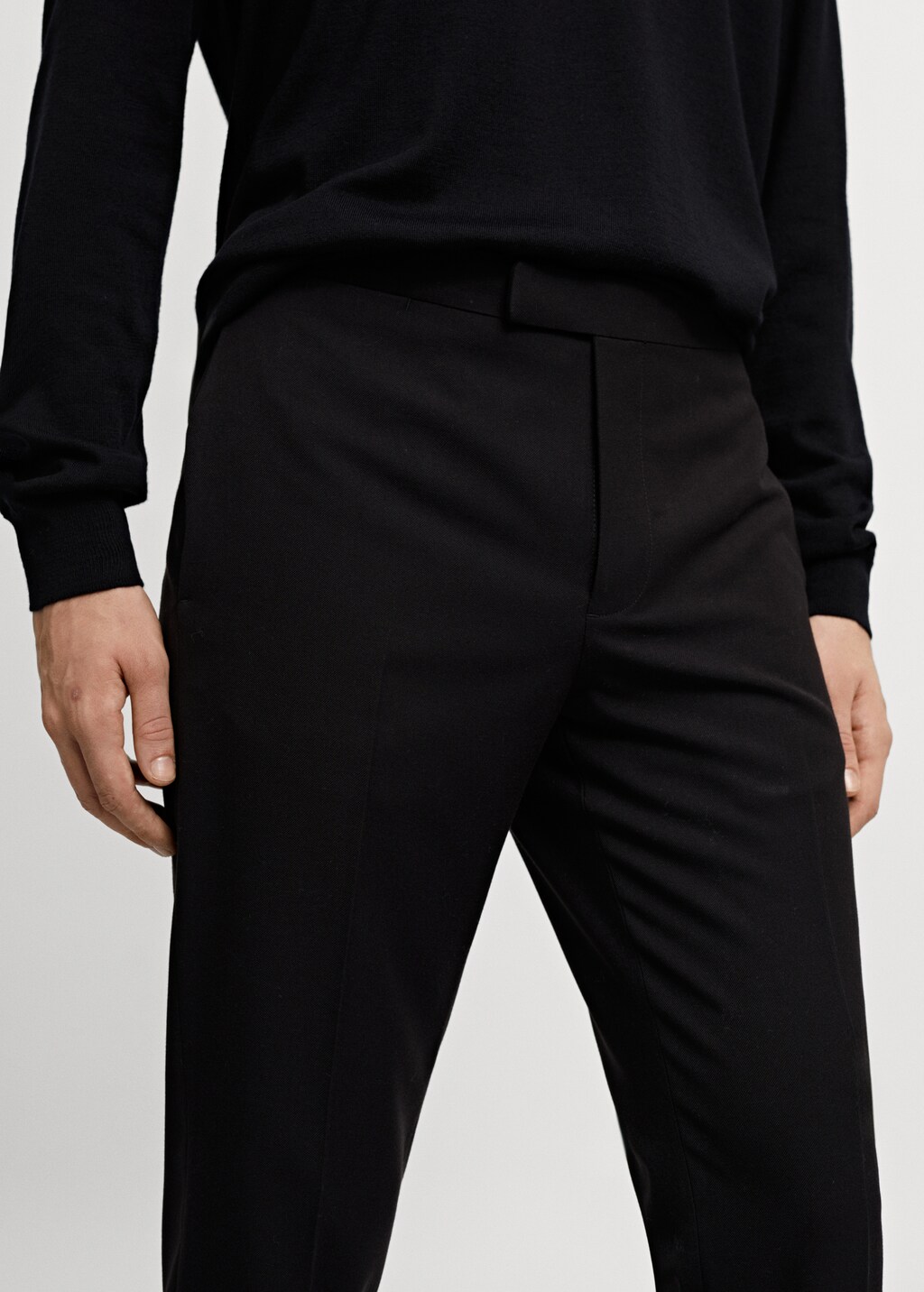 Tuxedo suit trousers - Details of the article 1