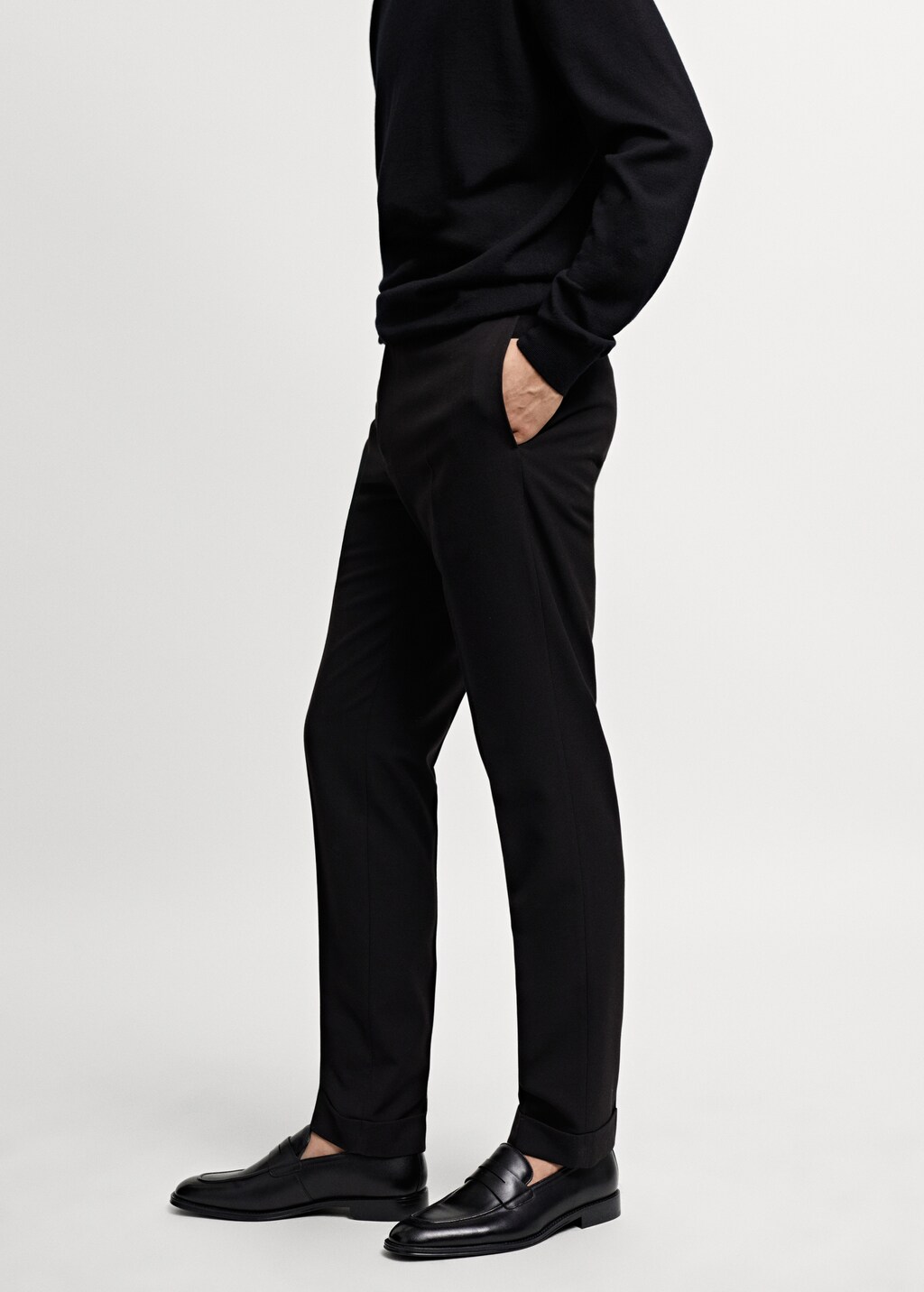 Tuxedo suit trousers - Details of the article 2