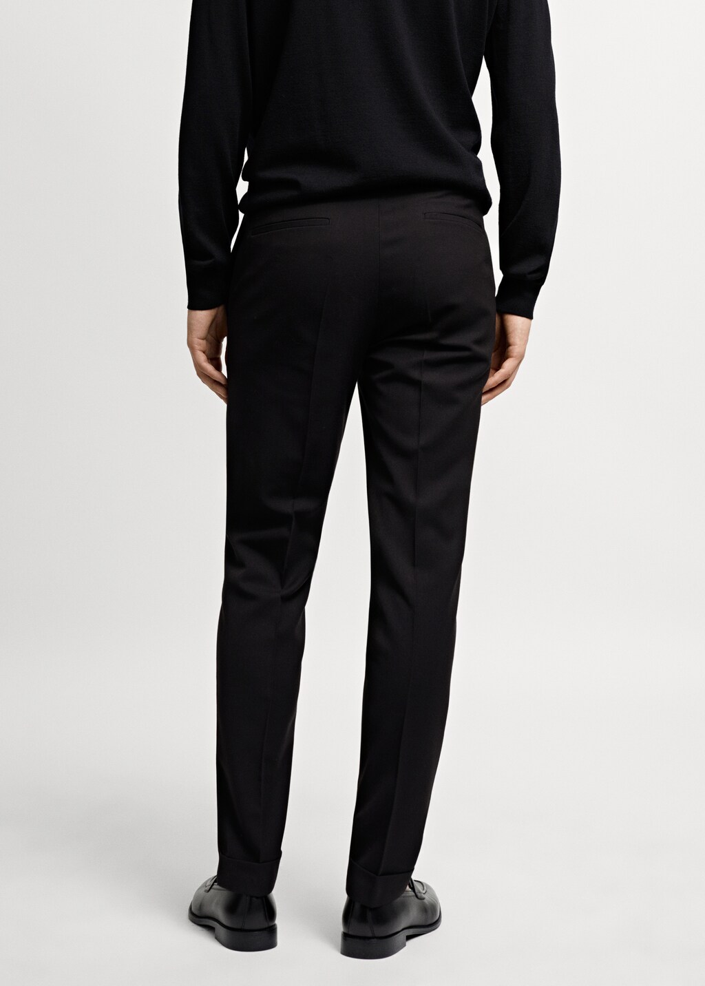 Tuxedo suit trousers - Reverse of the article