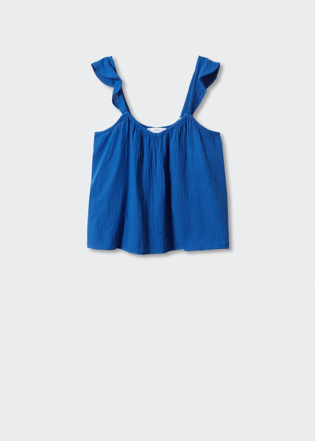 Ruffled strap top - Article without model