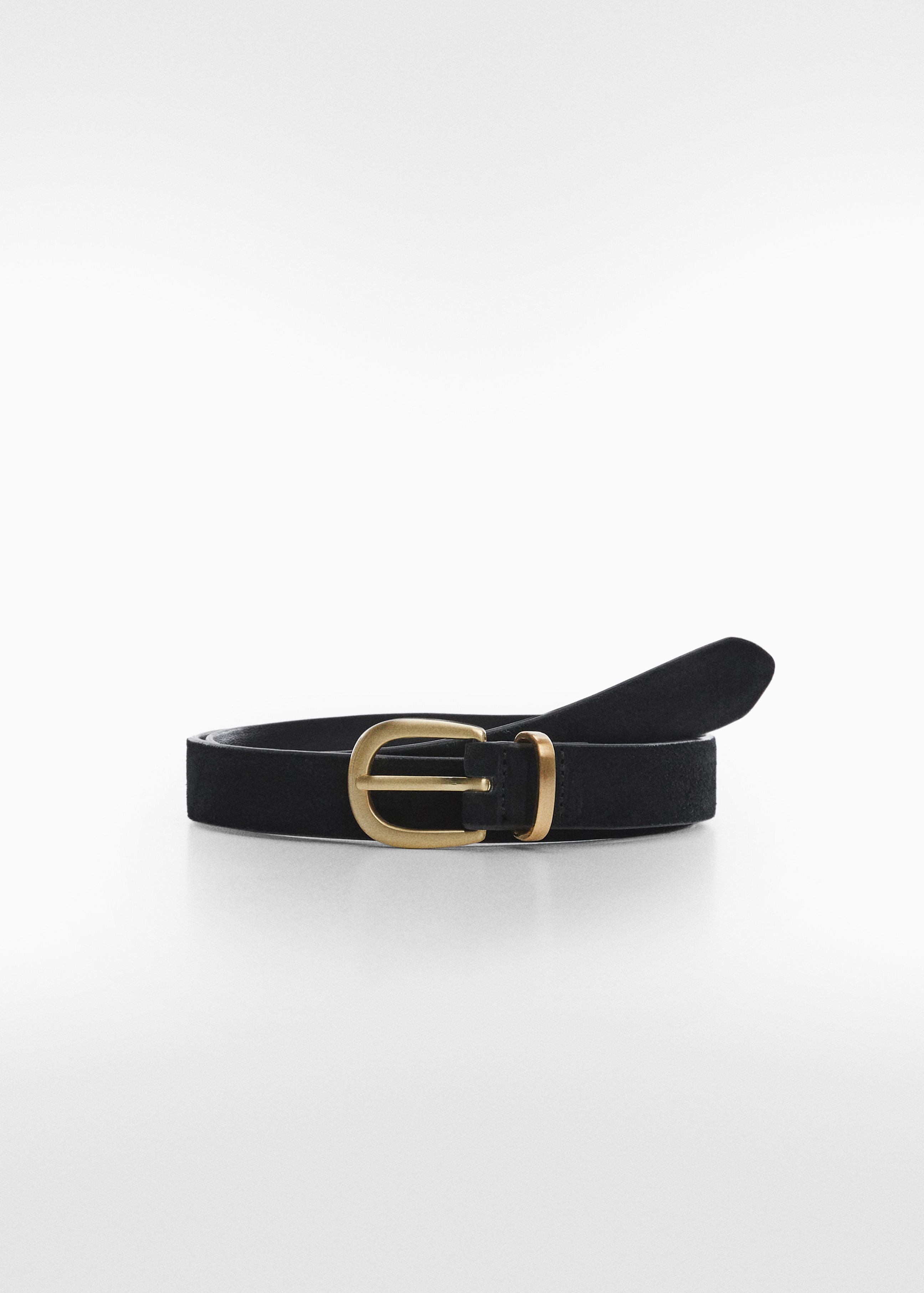 Buckle leather belt - Article without model