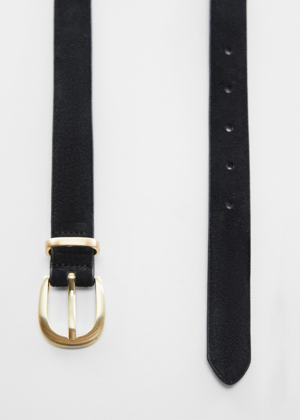 Buckle leather belt - Details of the article 1