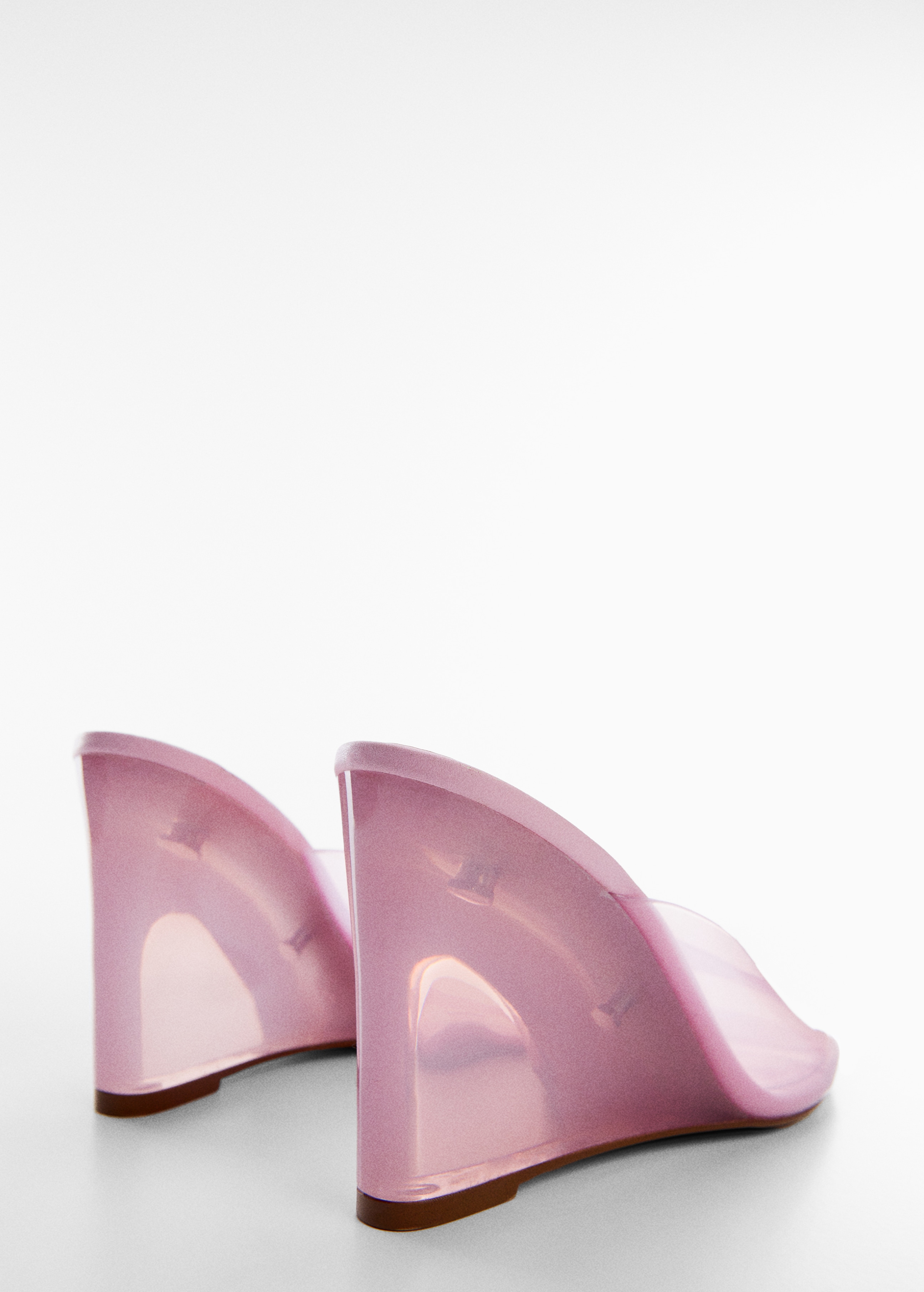 Vinyl wedge sandals - Details of the article 1