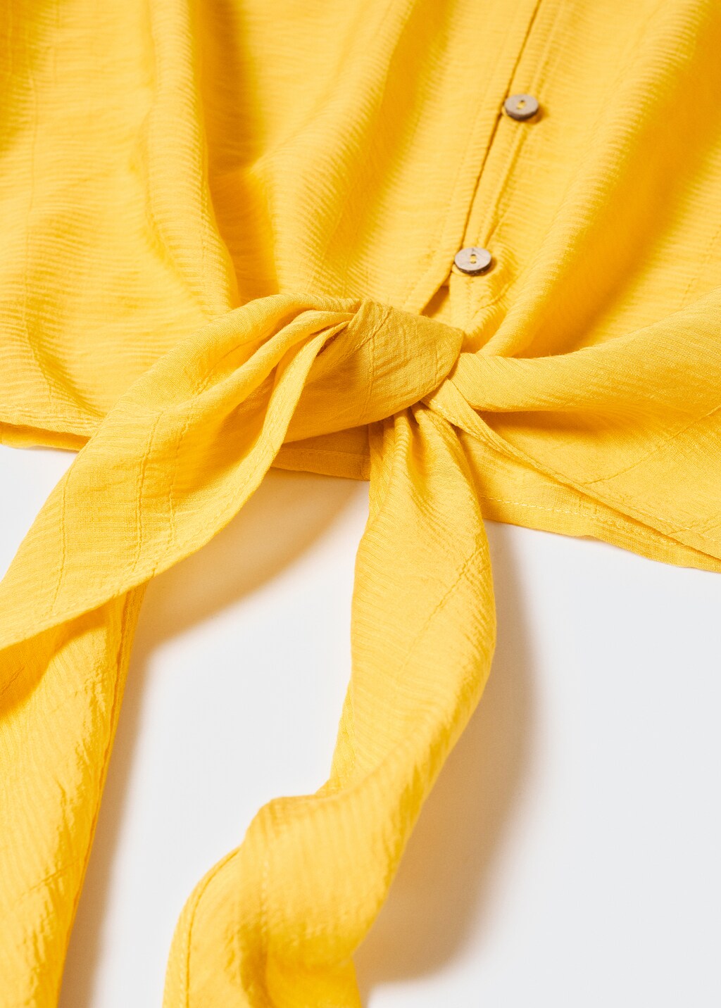 Flared-sleeve blouse with bow - Details of the article 8