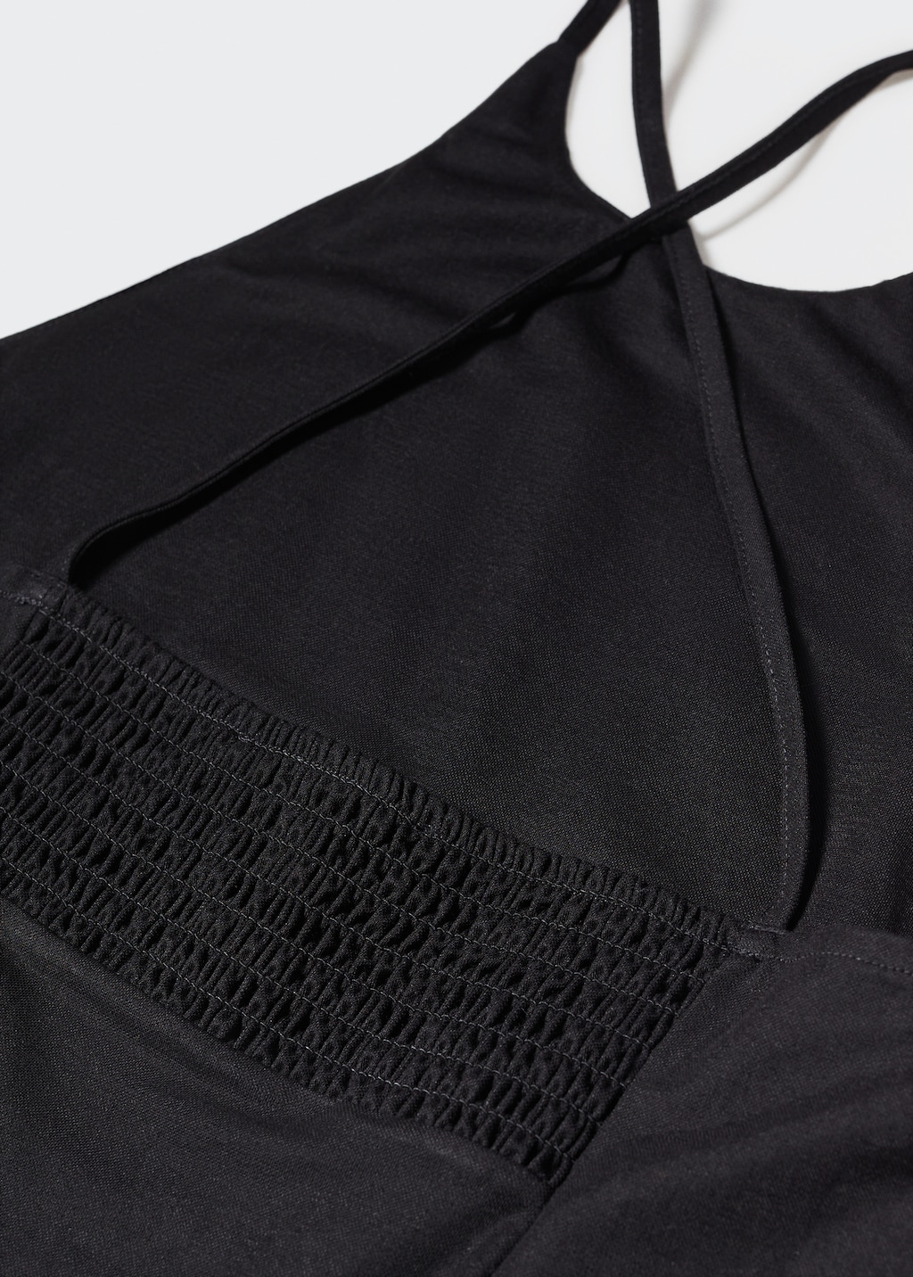 Halter-neck knitted top - Details of the article 8