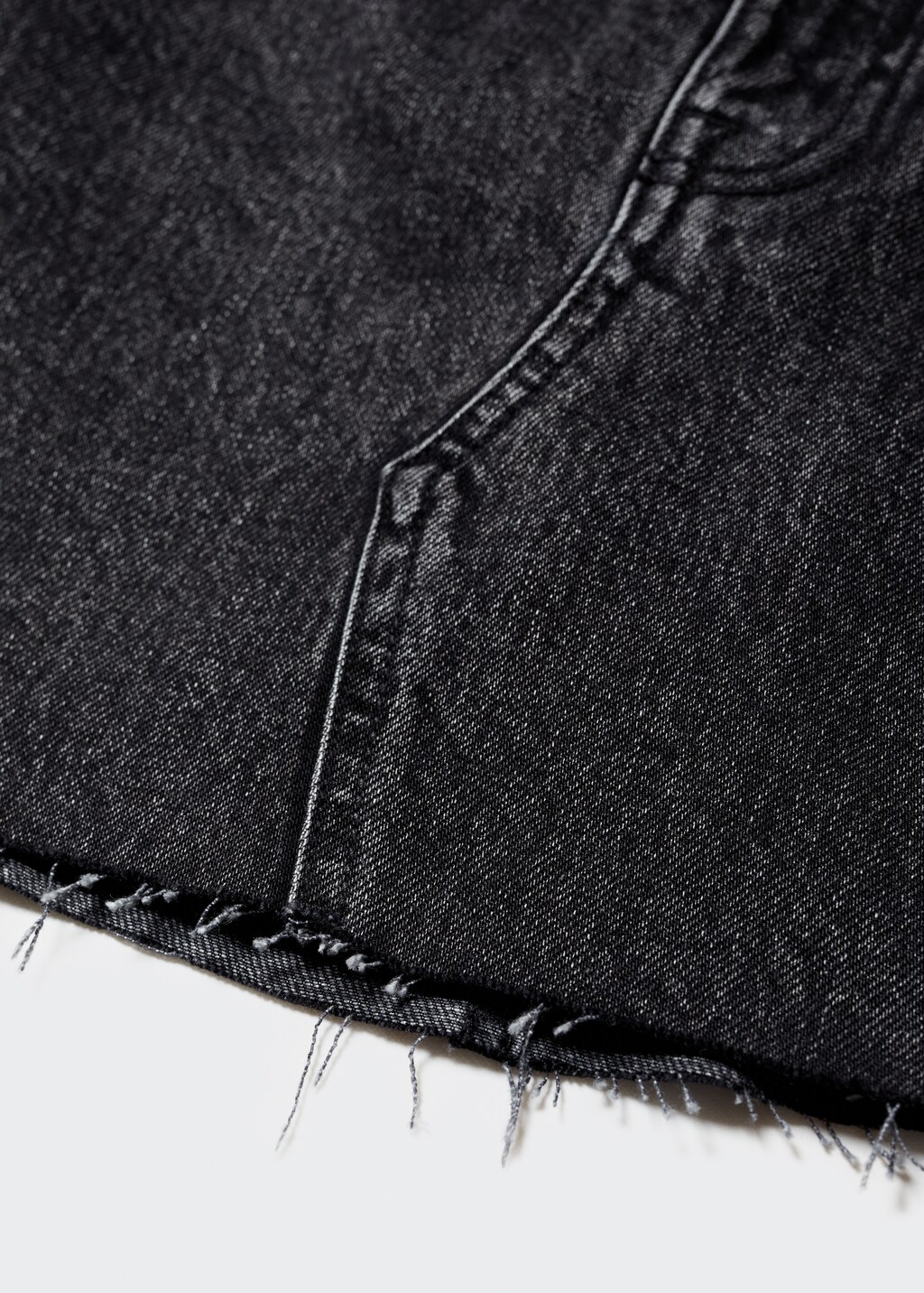 Denim mini-skirt - Details of the article 8