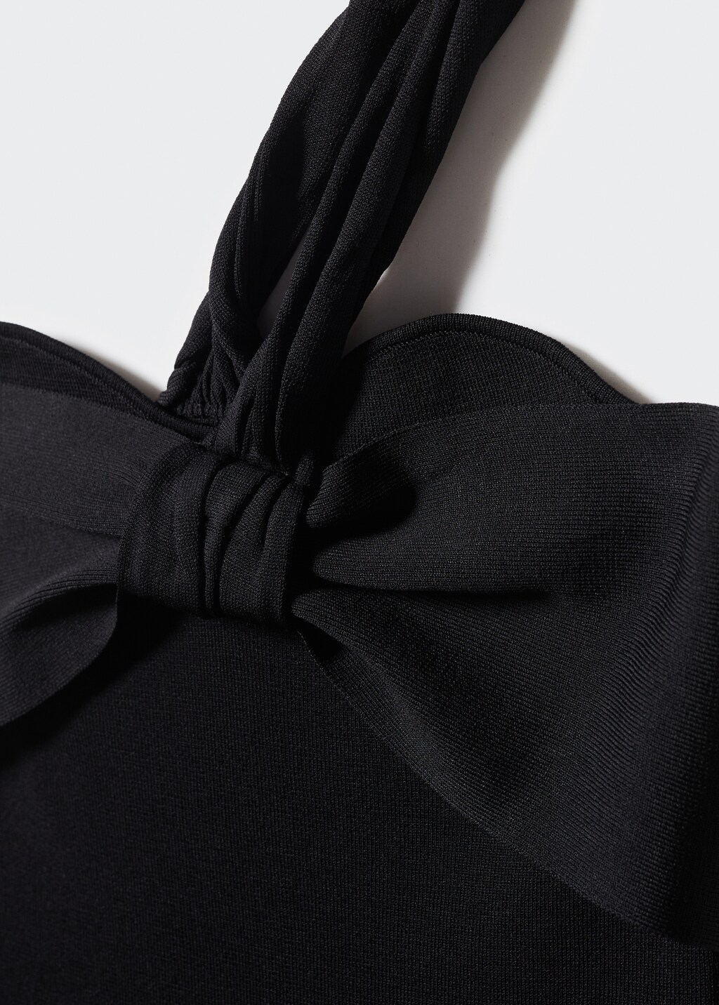 Asymmetric bow dress - Details of the article 8