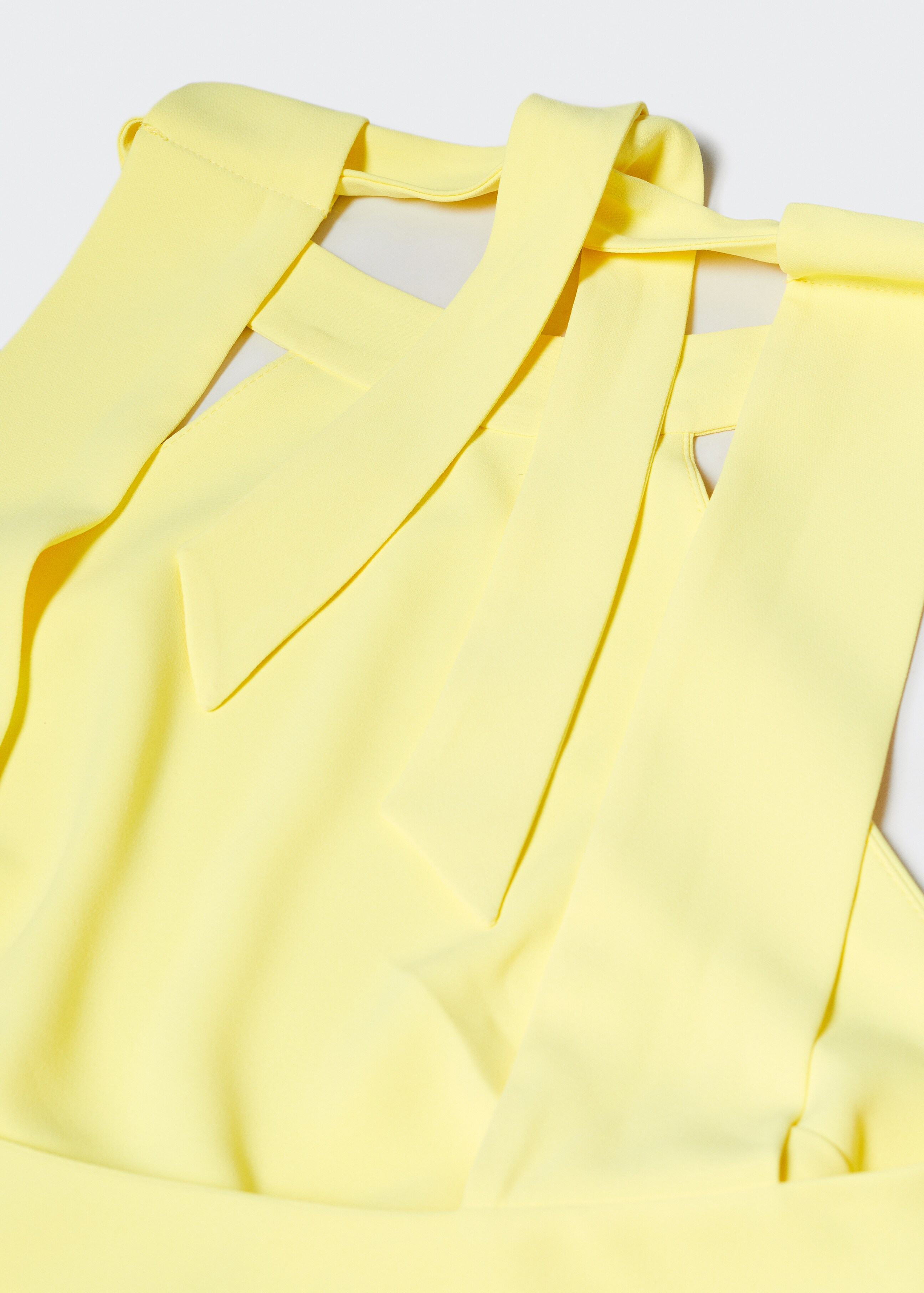 Φόρεμα λαιμόκοψη halter ανοιχτή πλάτη - Λεπτομέρεια του προϊόντος 8