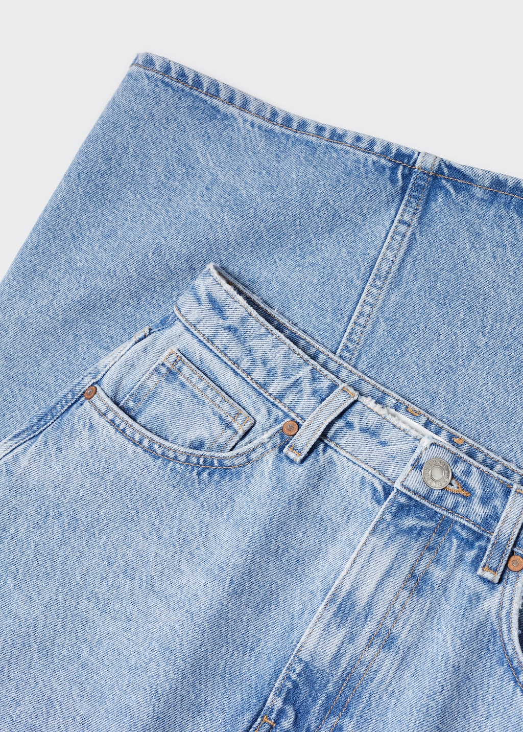 Slit denim skirt - Details of the article 8