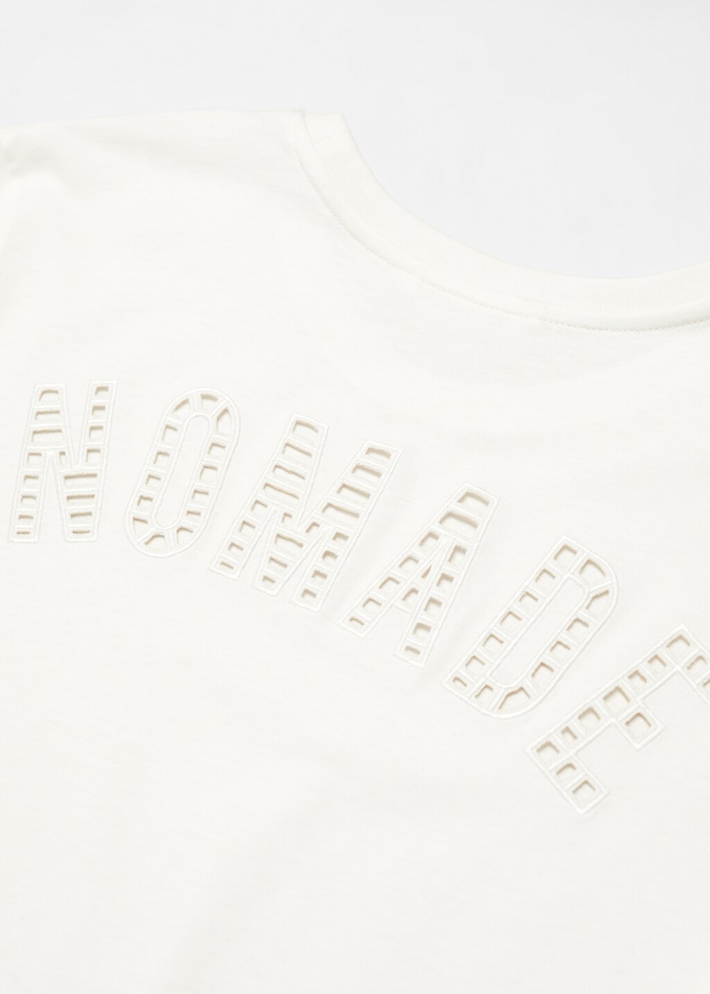 Printed cotton-blend T-shirt - Details of the article 8