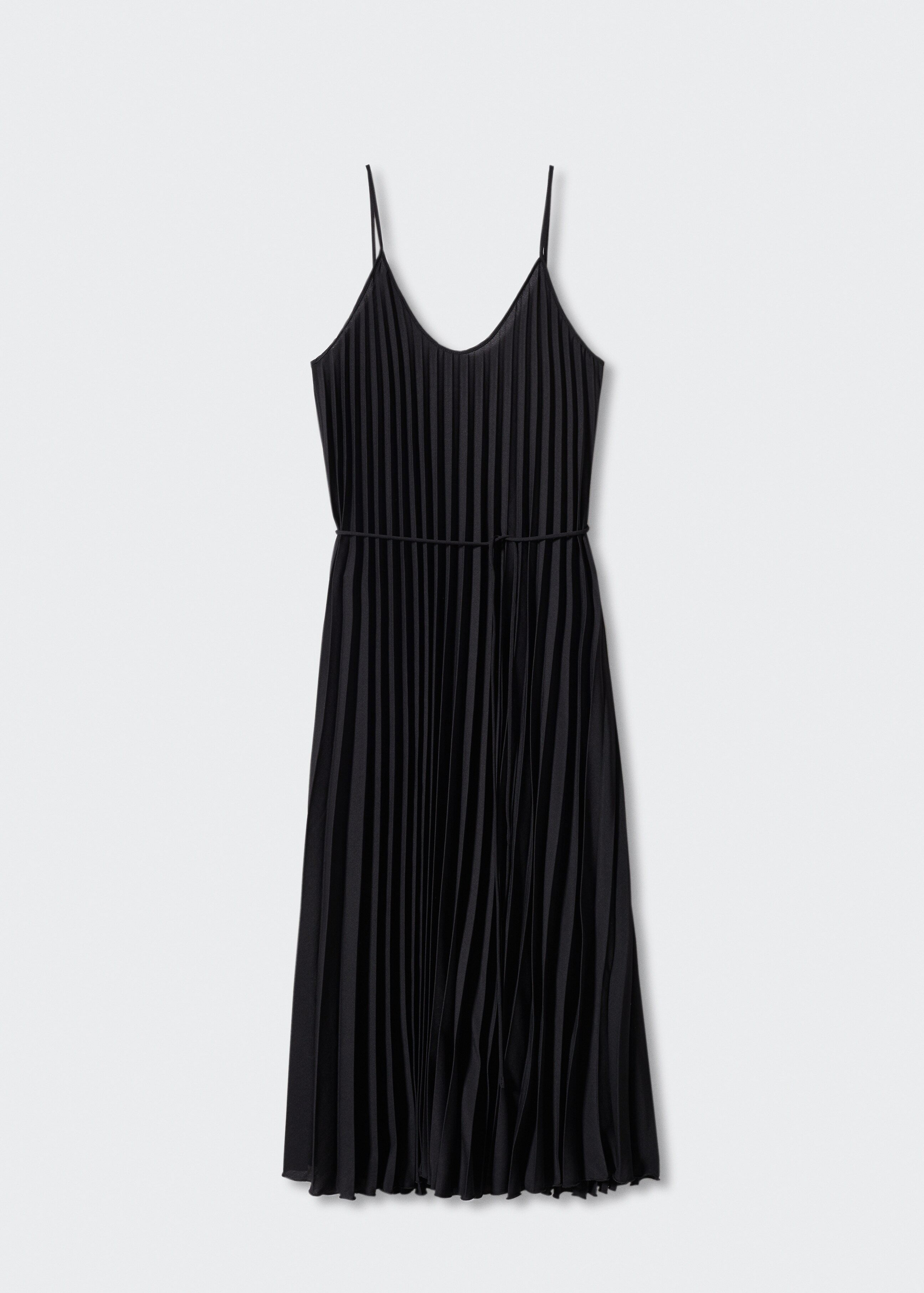 Pleated cord dress - Article without model