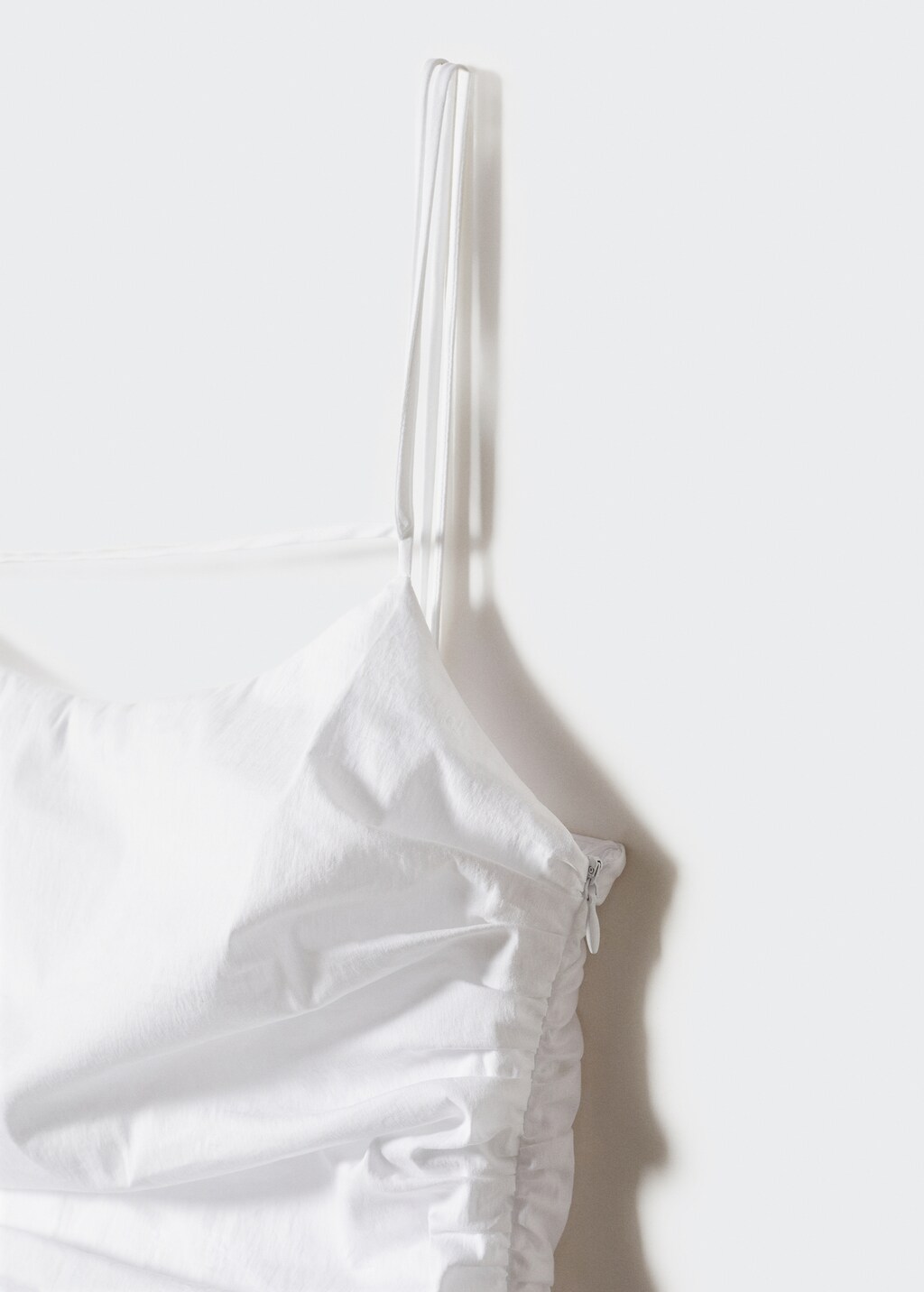 Ruched straps dress - Details of the article 8