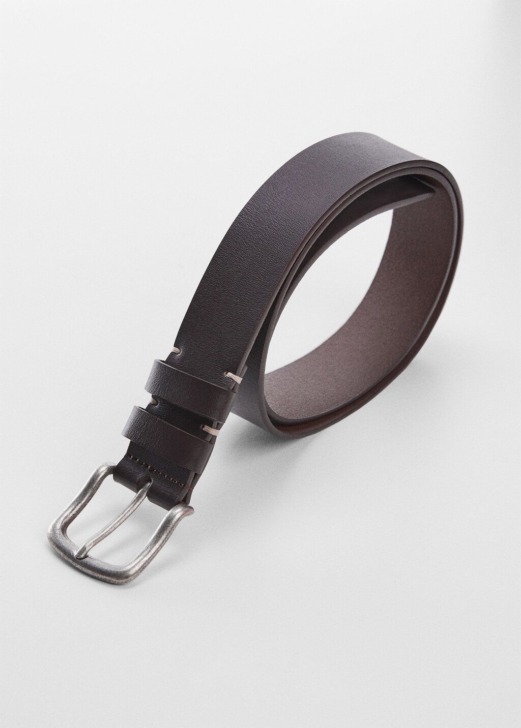 Buckle leather belt - Details of the article 2