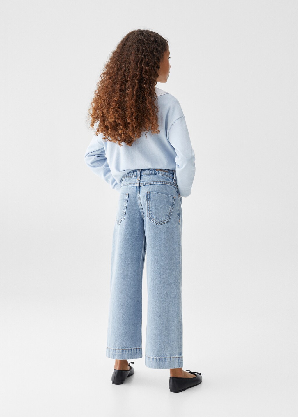 Jeans culotte - Reverso del artículo