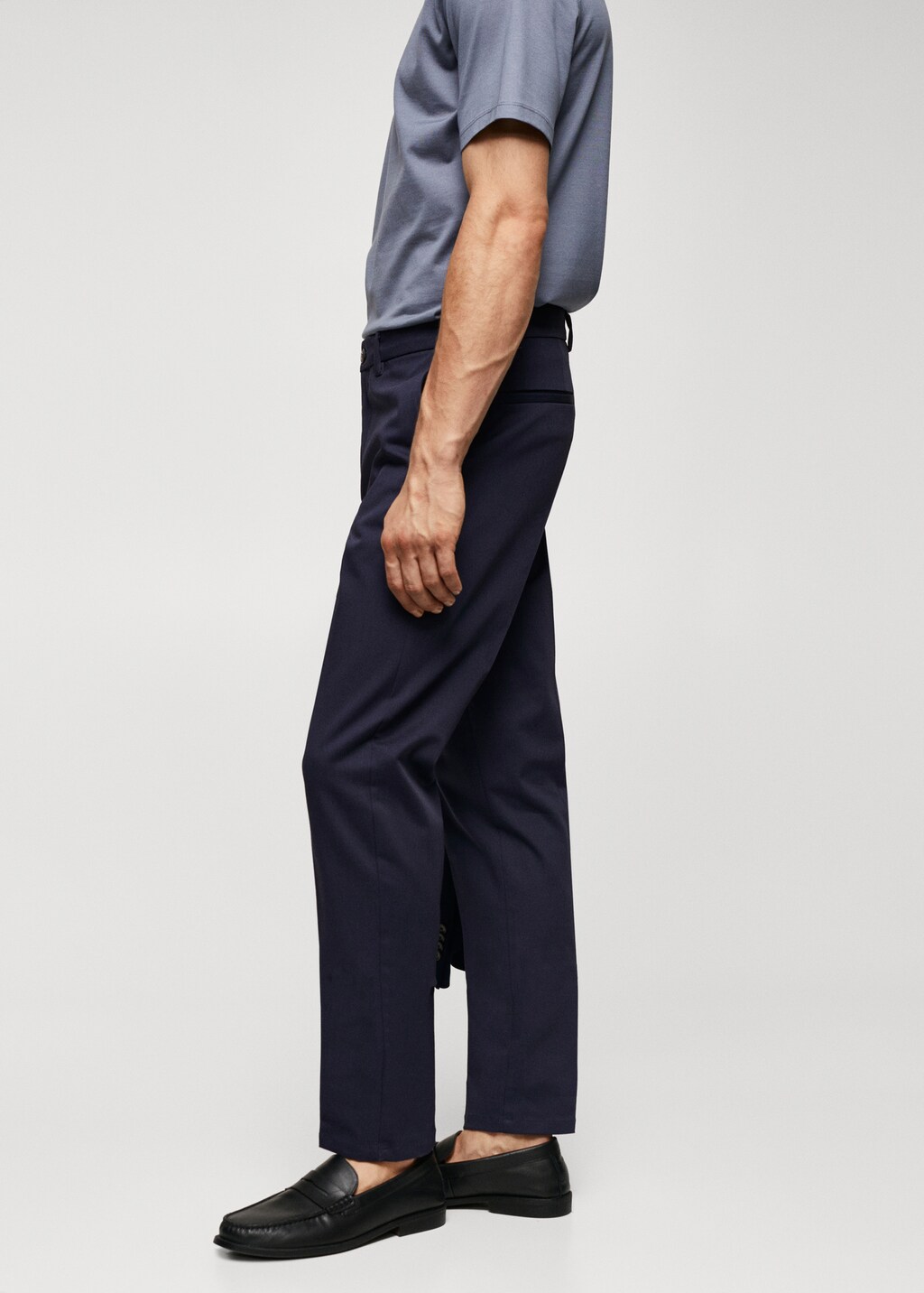 Slim fit chino trousers - Details of the article 2