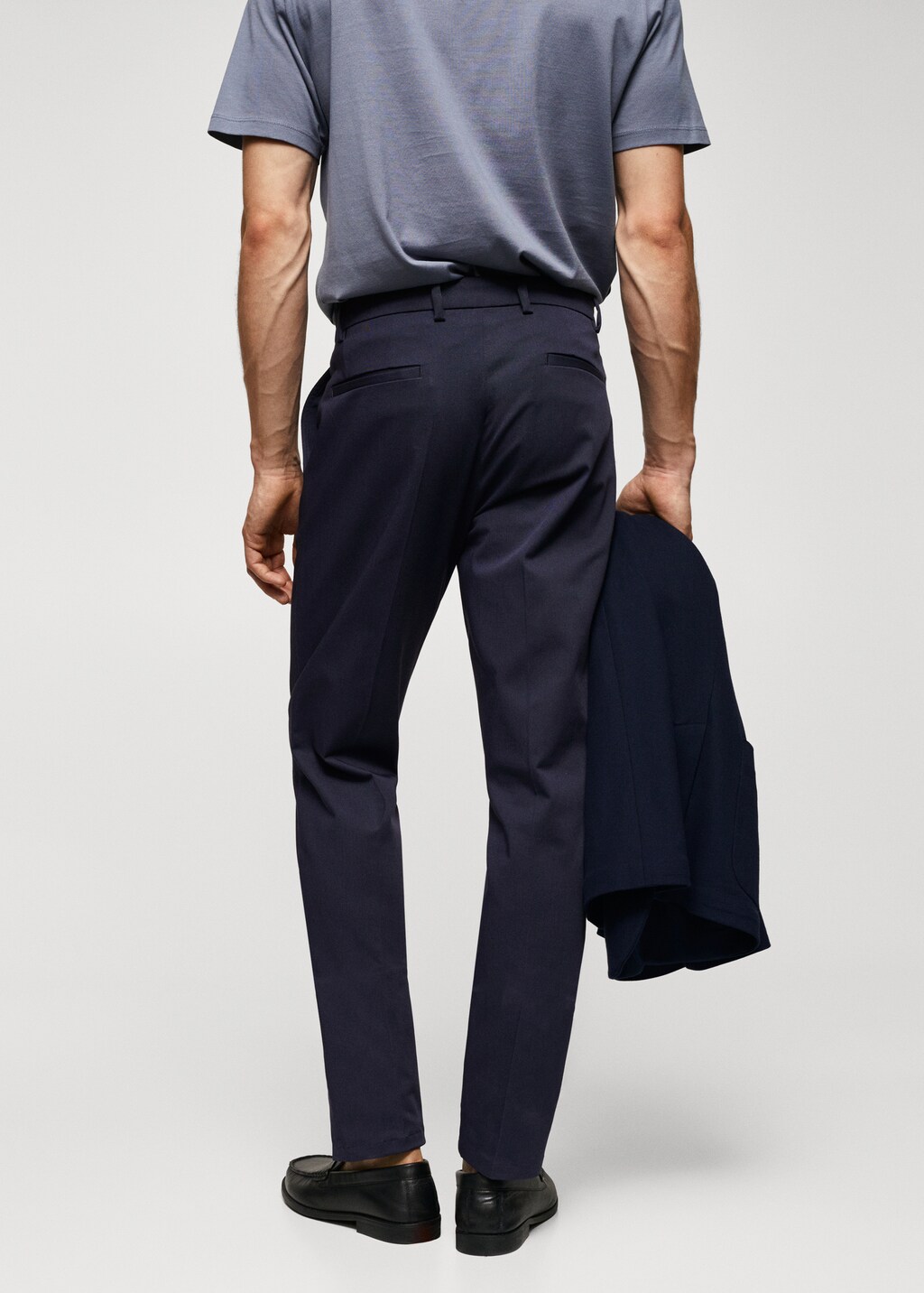 Slim fit chino trousers - Reverse of the article