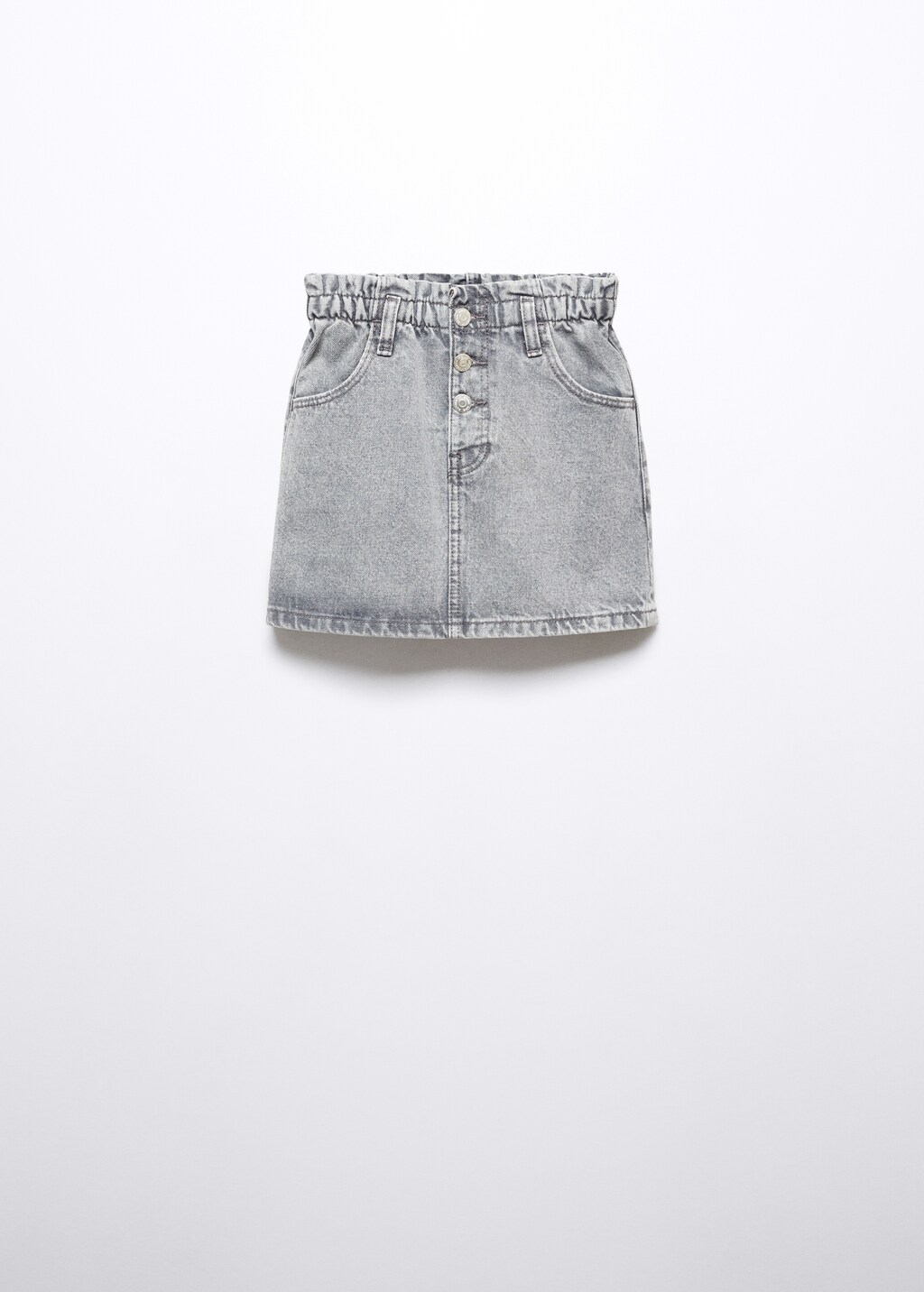 Paperbag denim skirt - Article without model