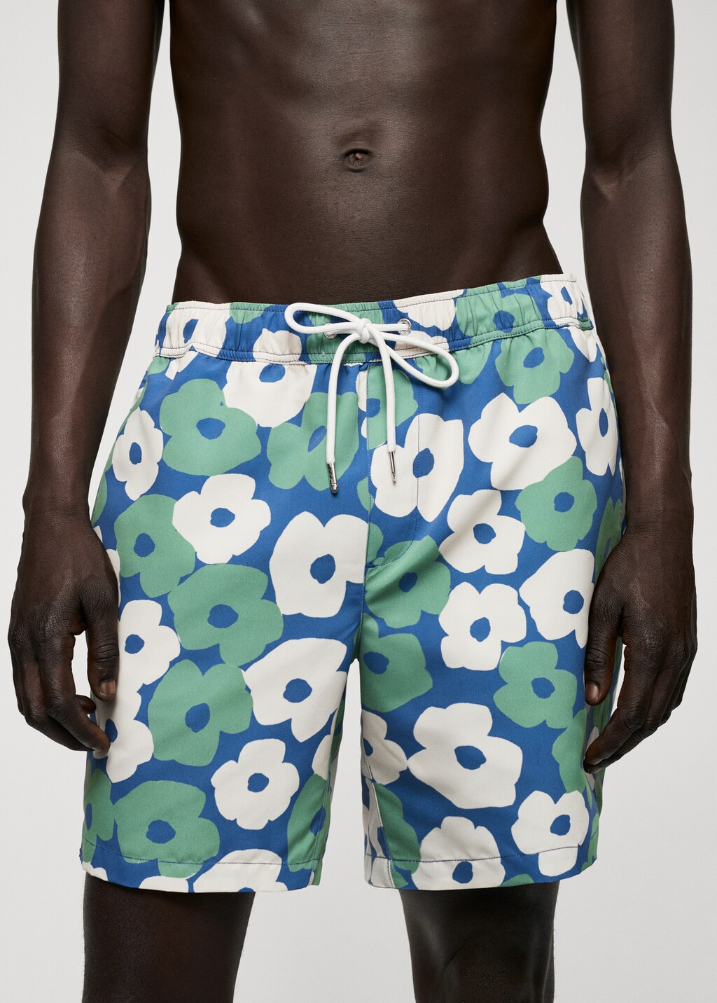 Floral print swimsuit - Details of the article 1