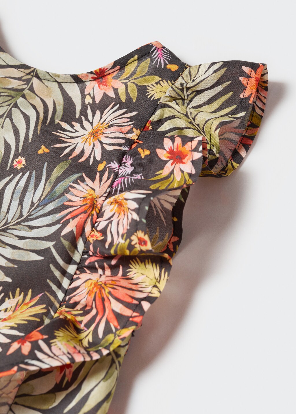 Ruffles printed blouse - Details of the article 8