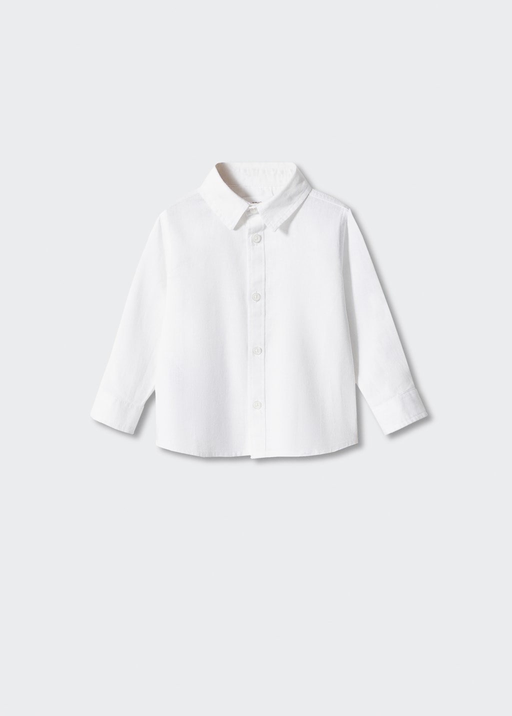 Regular-fit linen shirt - Article without model