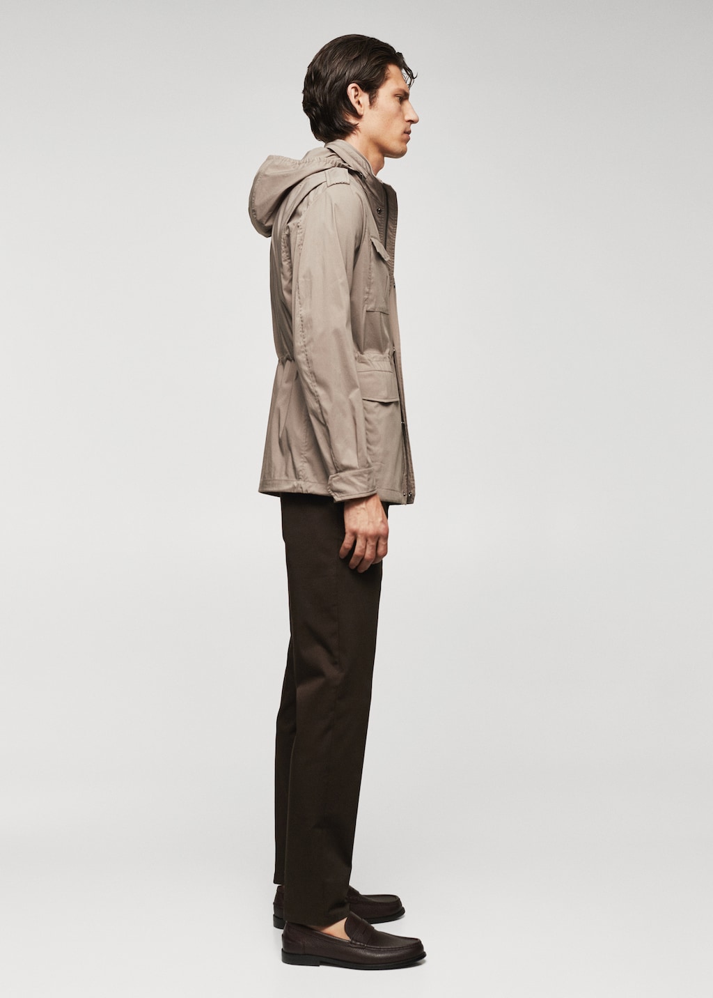 Lightweight saharian jacket with pockets - Details of the article 2