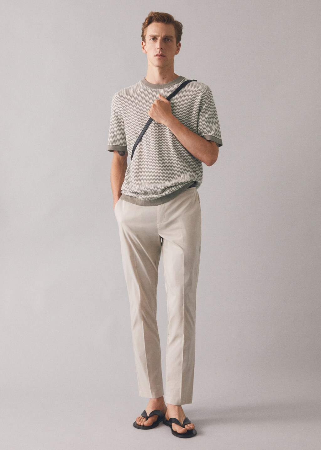 Lightweight cotton trousers - Details of the article 5