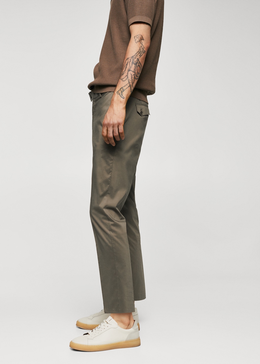 Lightweight cotton trousers - Details of the article 2