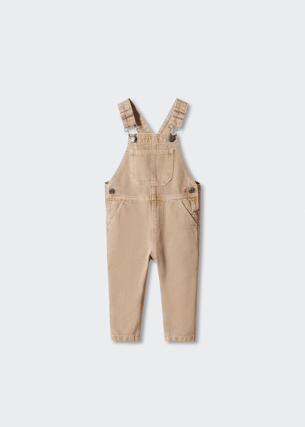 Lined denim dungarees - Article without model