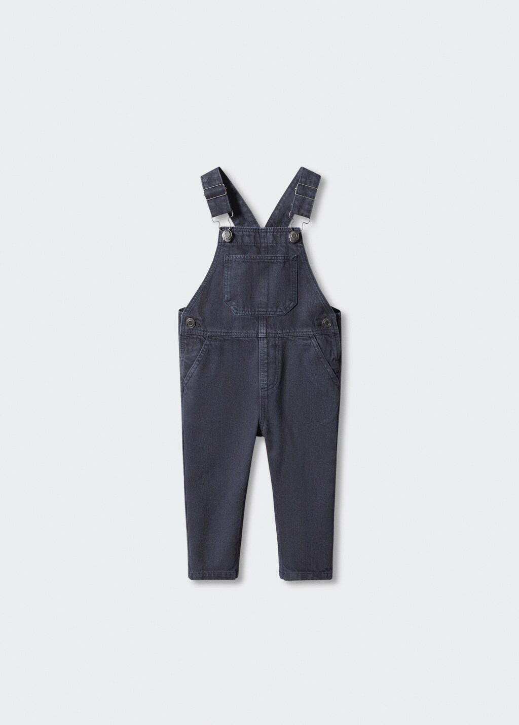 Lined denim dungarees - Article without model