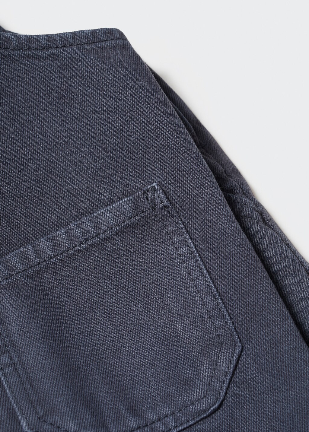 Lined denim dungarees - Details of the article 0