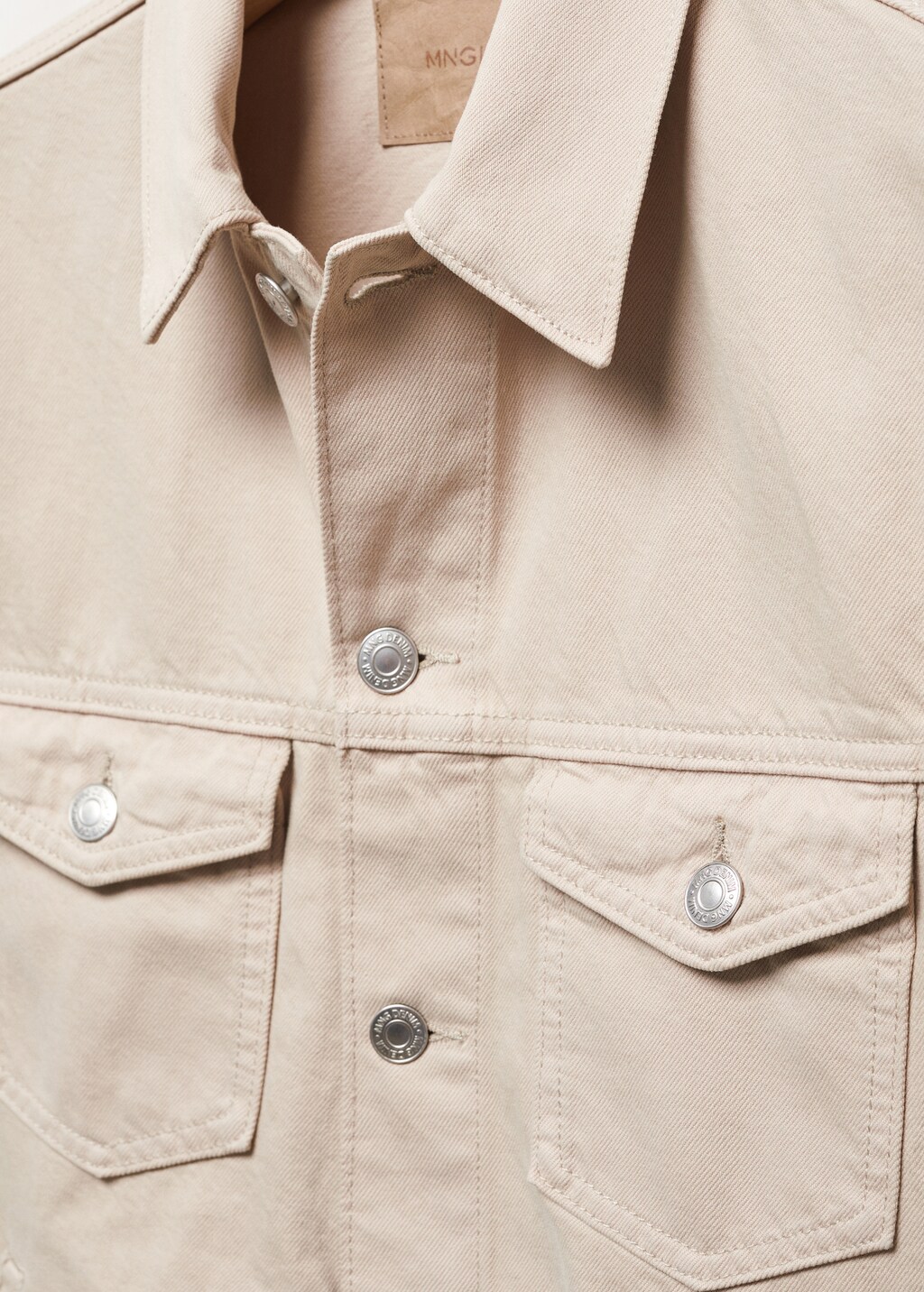 Basic denim jacket - Details of the article 8