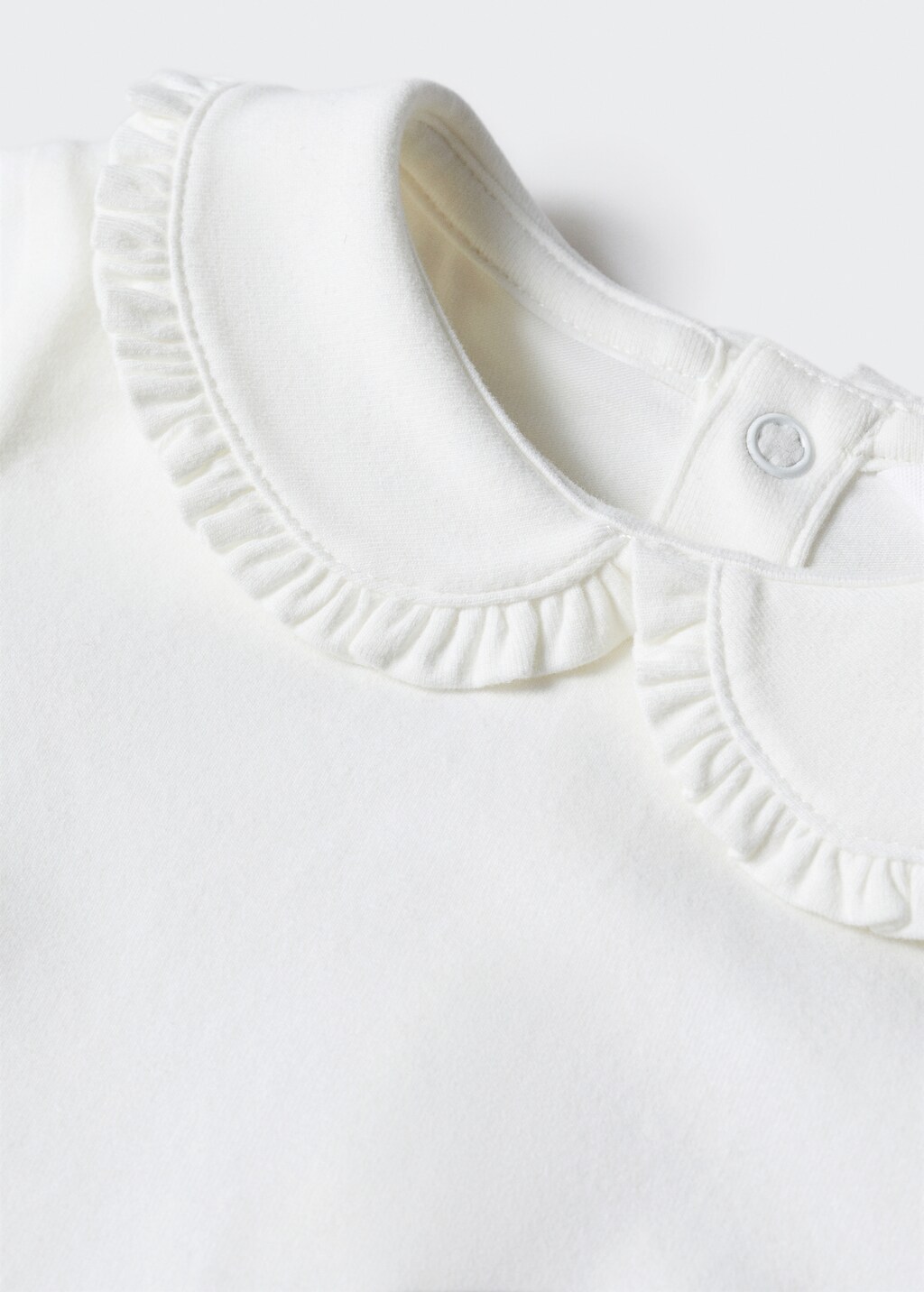 Ruffled cotton body - Details of the article 0