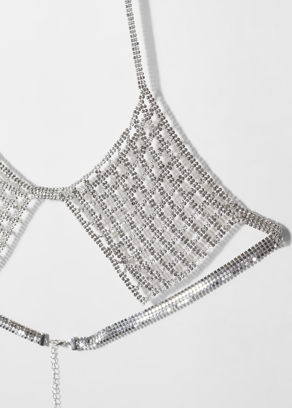 Metallic mesh bra - Details of the article 1