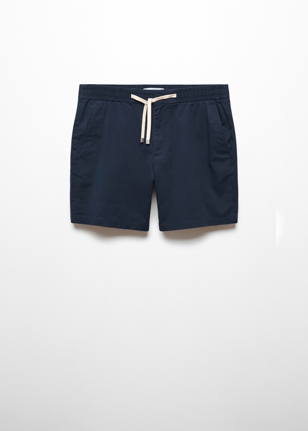 Cotton shorts with drawstring - Article without model