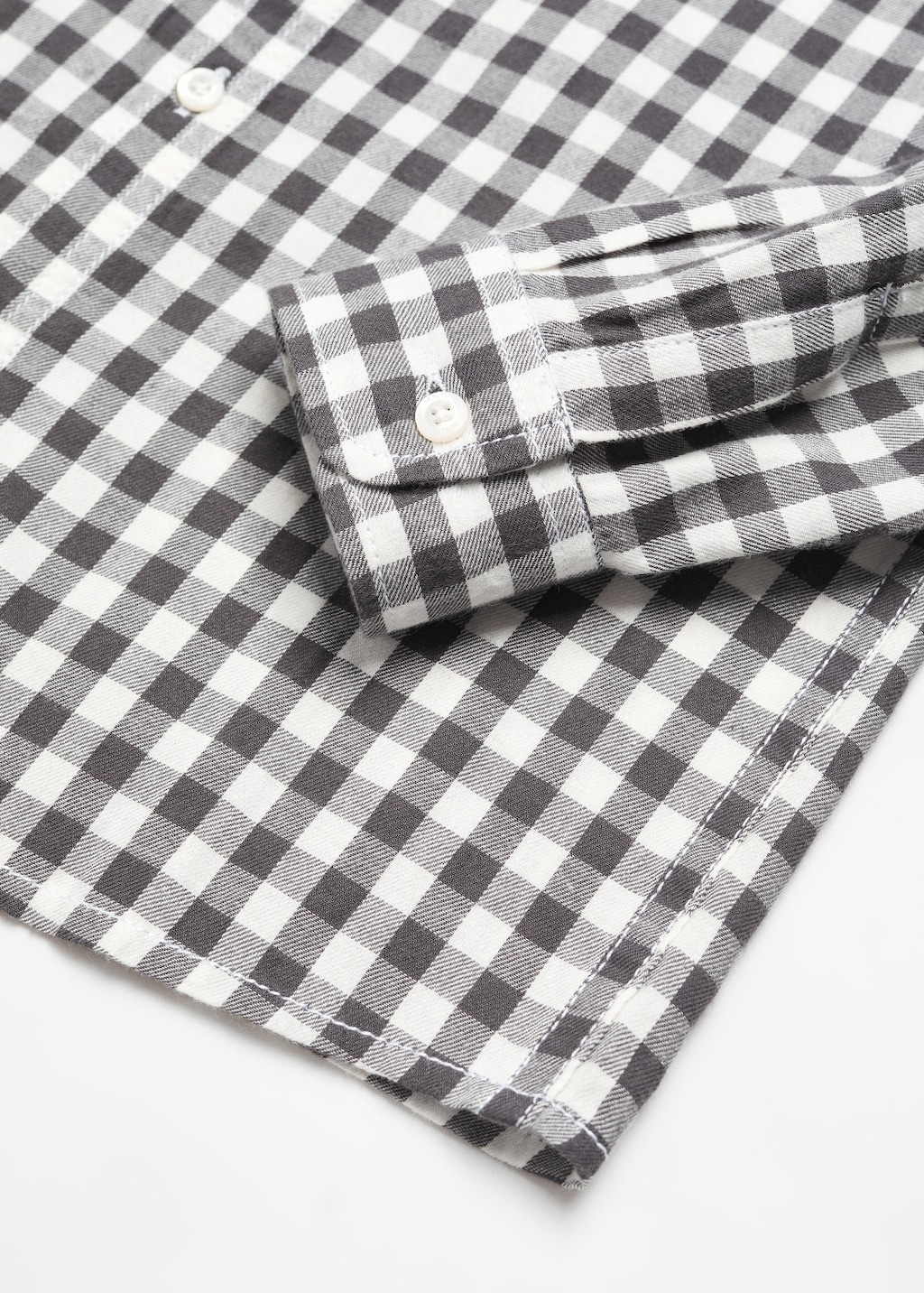 Regular-fit check shirt - Details of the article 8