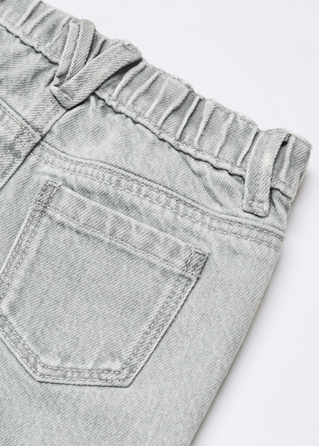 Drawstring waist jeans - Details of the article 0