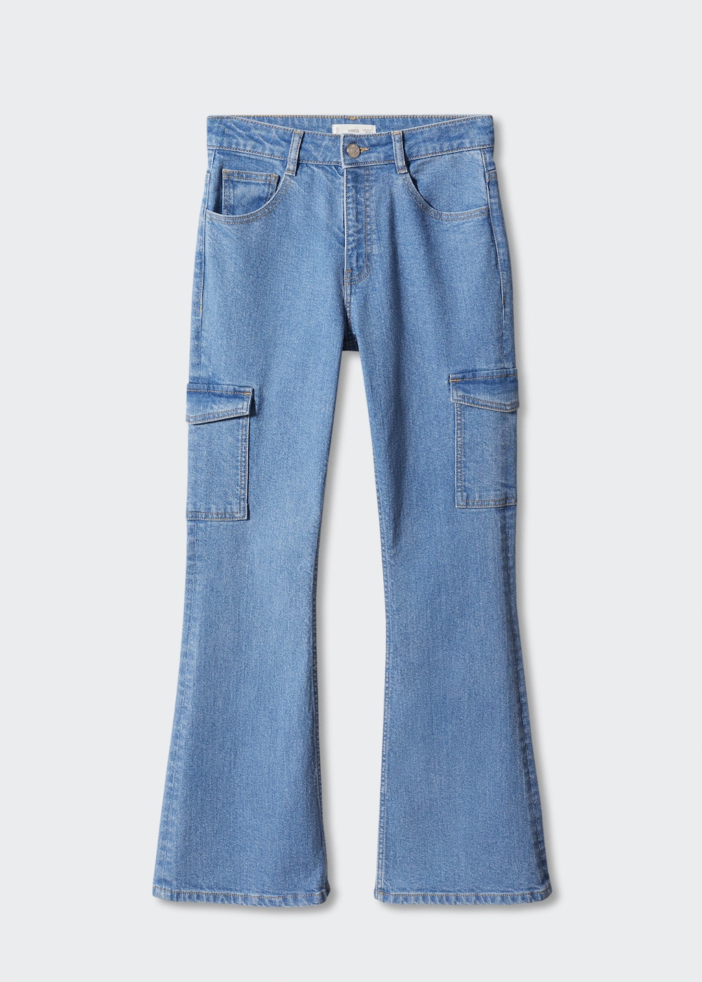 Flared cargo jeans - Article without model