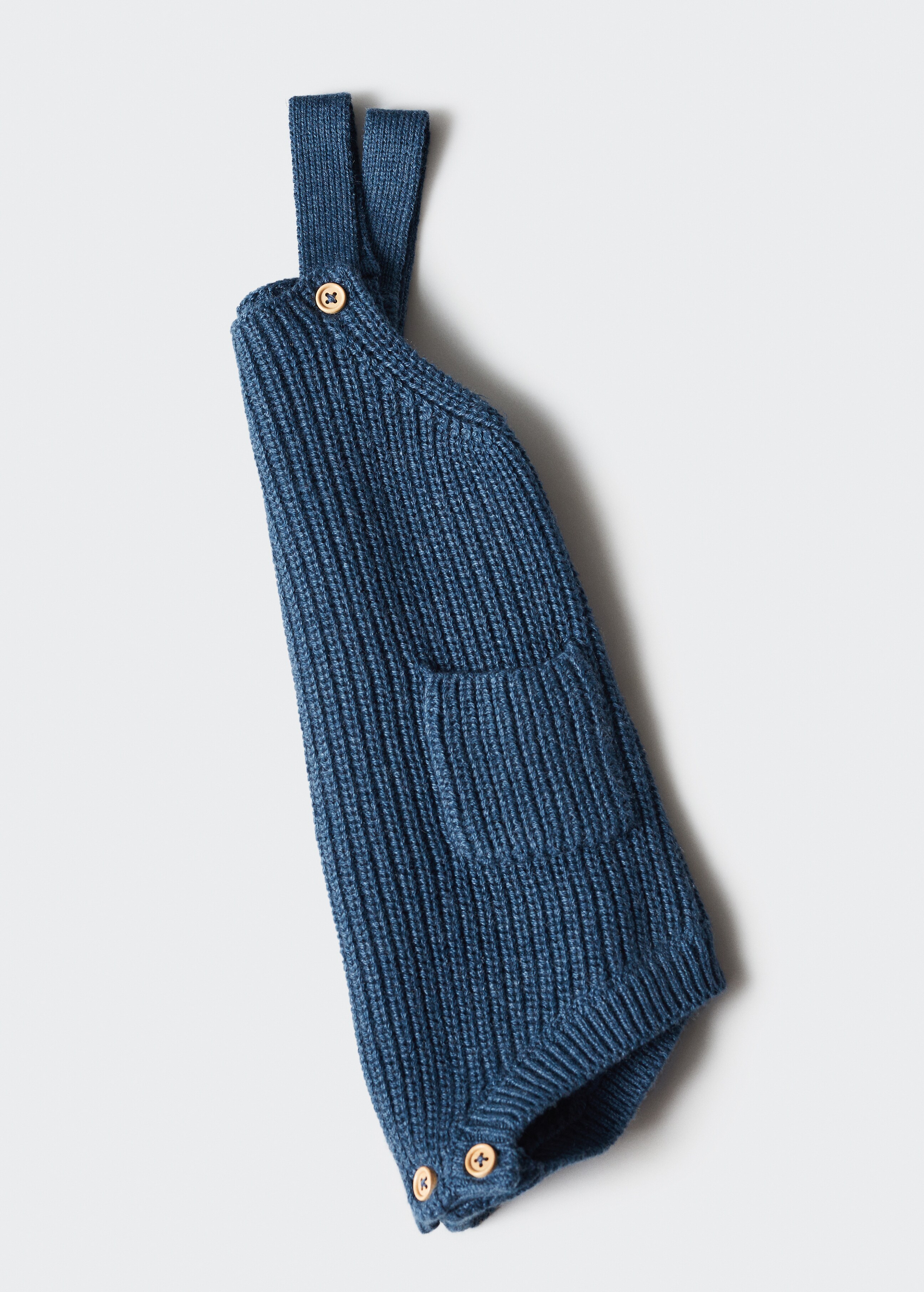 Cotton-knit romper - Details of the article 0