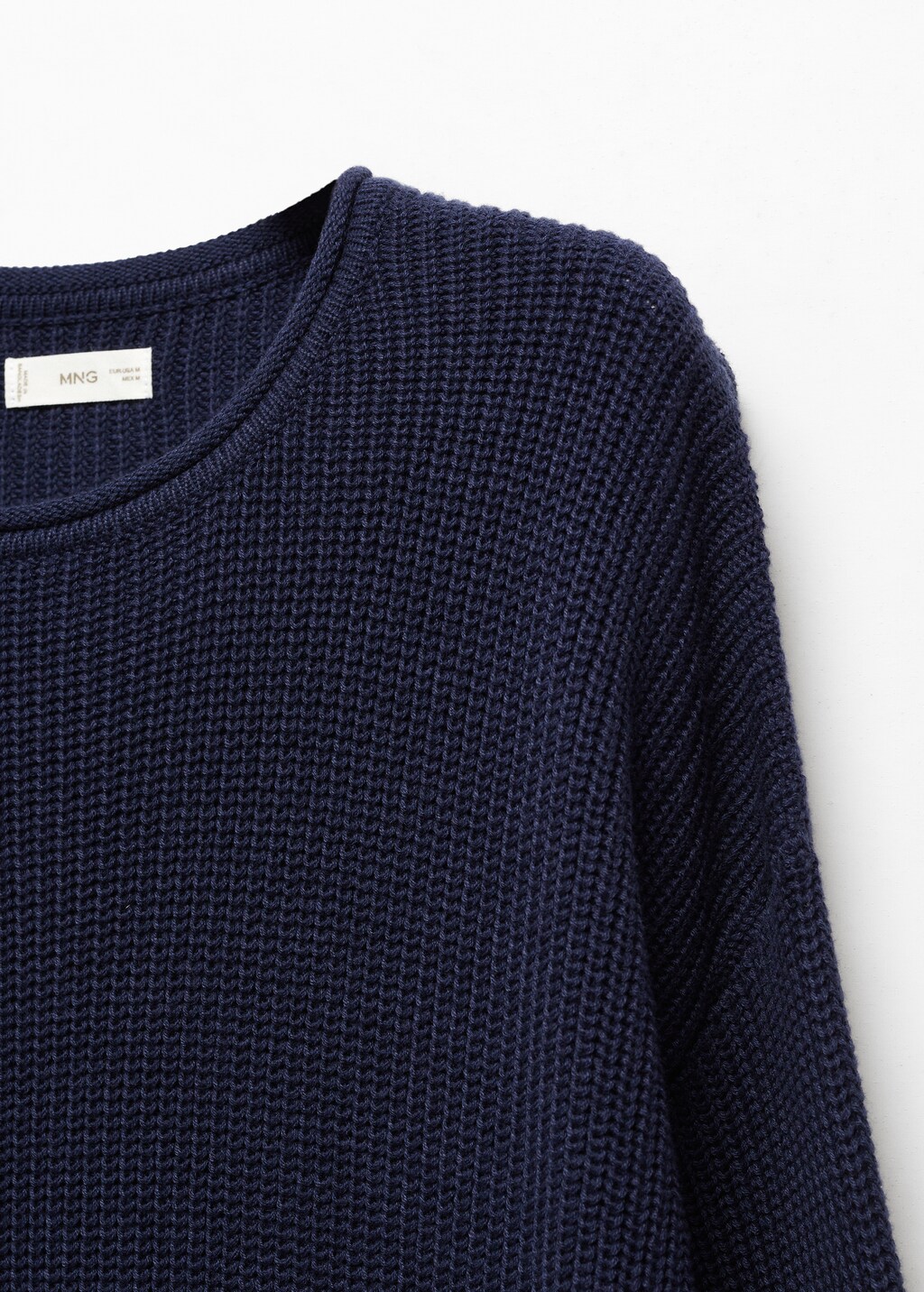 Knit cotton sweater - Details of the article 8