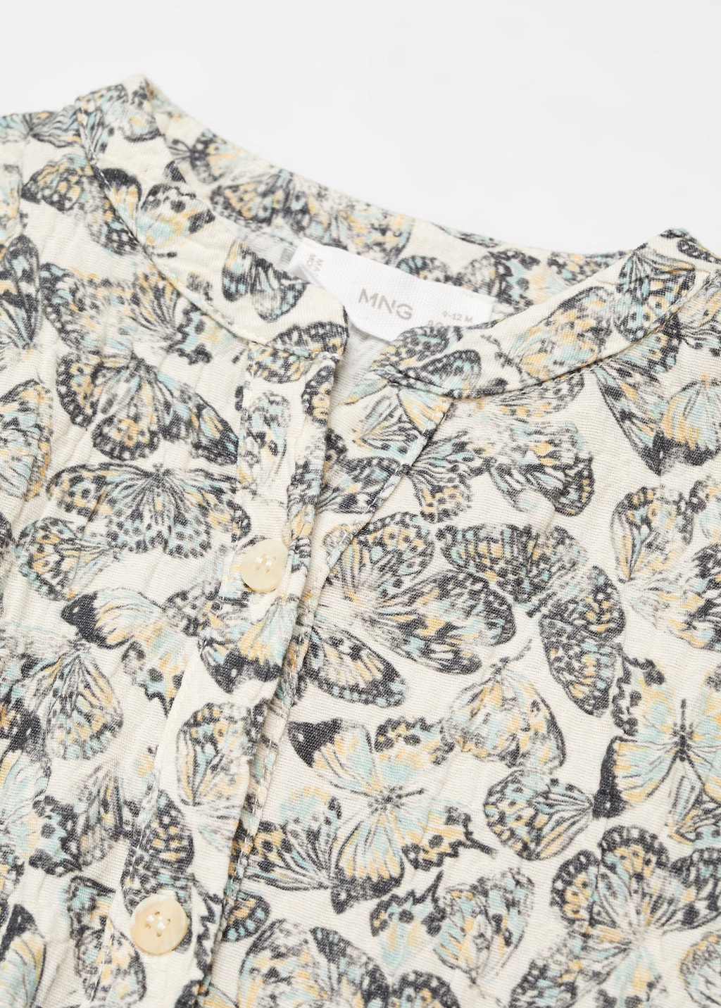 Butterfly print dress - Details of the article 0