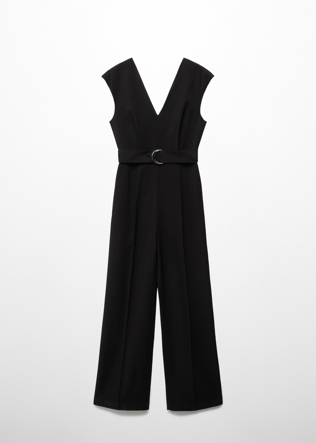 1. STATE Women's outlet Black V-Neck Sleeveless Jumpsuit Size 4 NWT