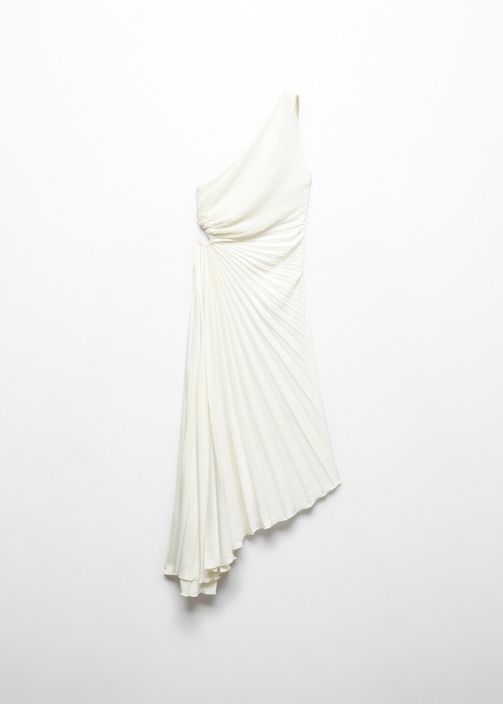 Asymmetrical pleated dress - Article without model