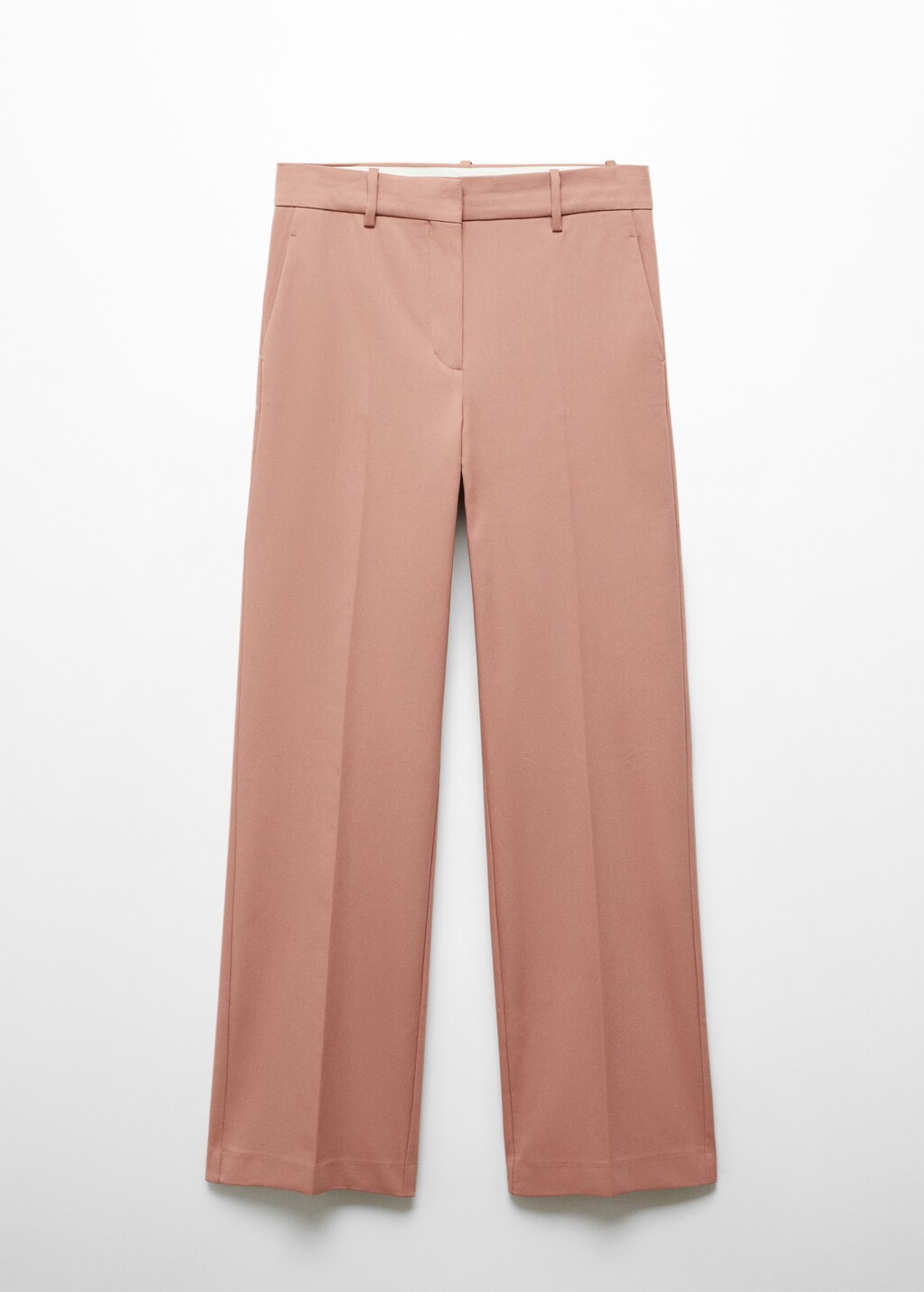 High-waist straight trousers - Article without model