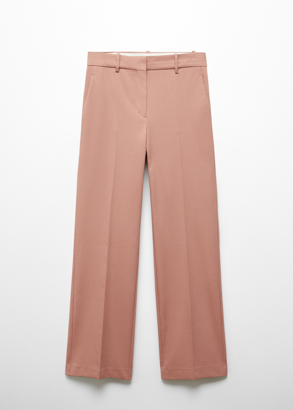 High-waist straight trousers - Article without model