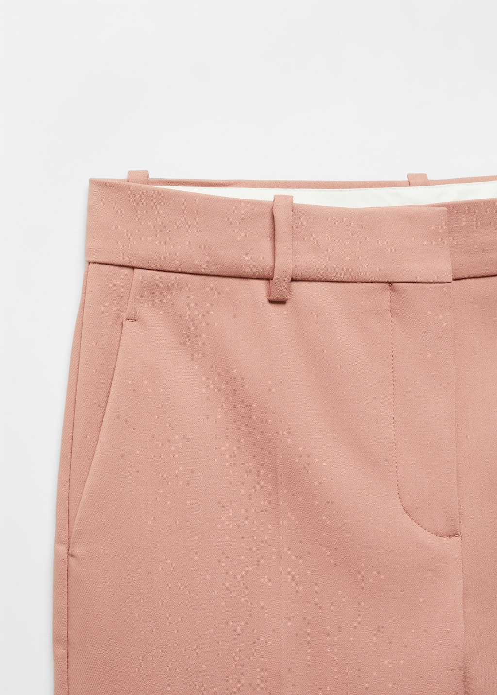 High-waist straight trousers - Details of the article 8