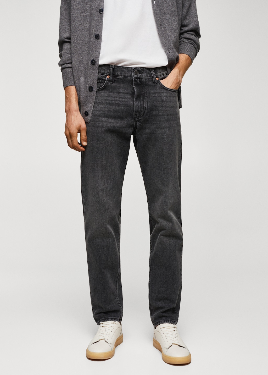 Jeans Bob straight-fit - Plano medio