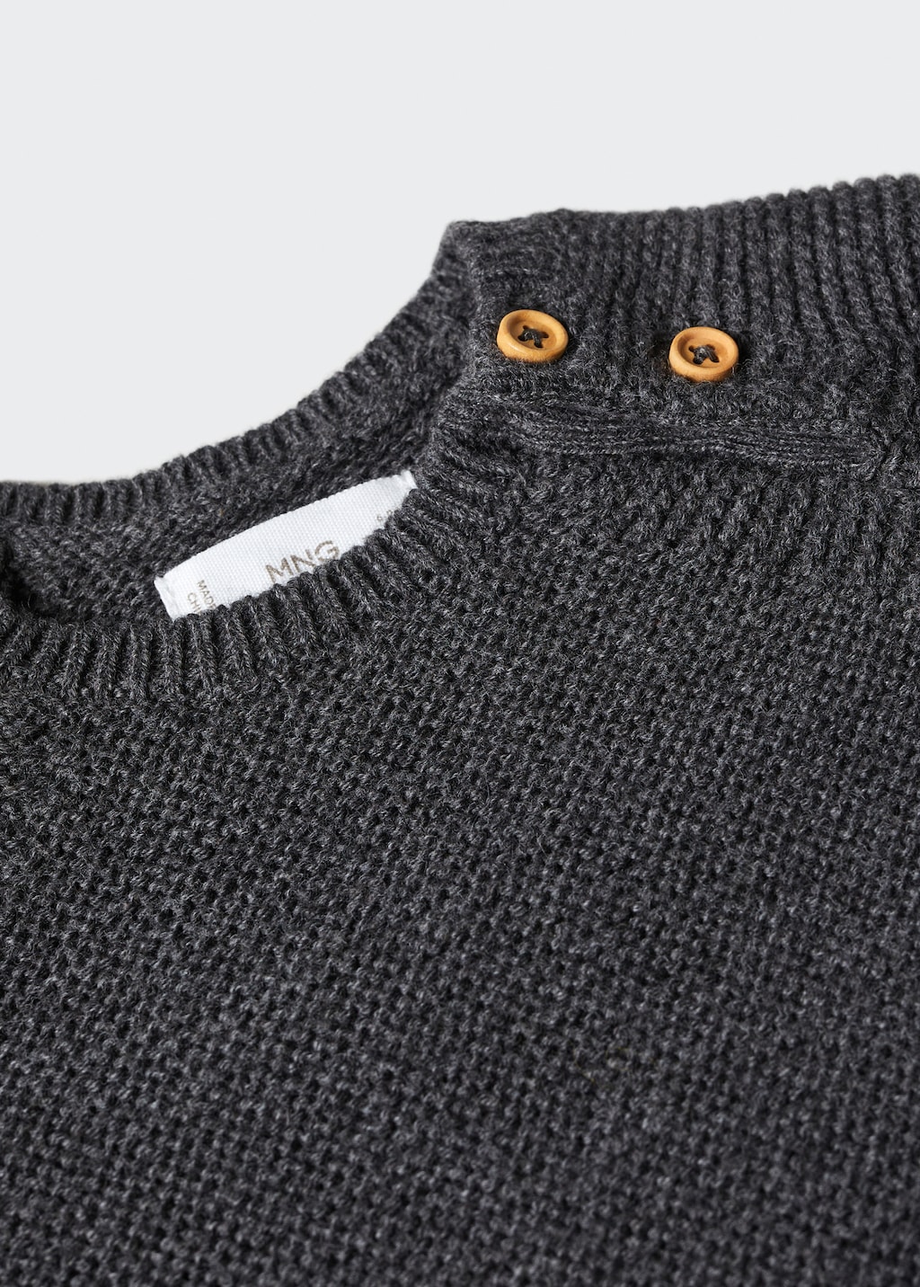 Knit cotton sweater - Details of the article 0