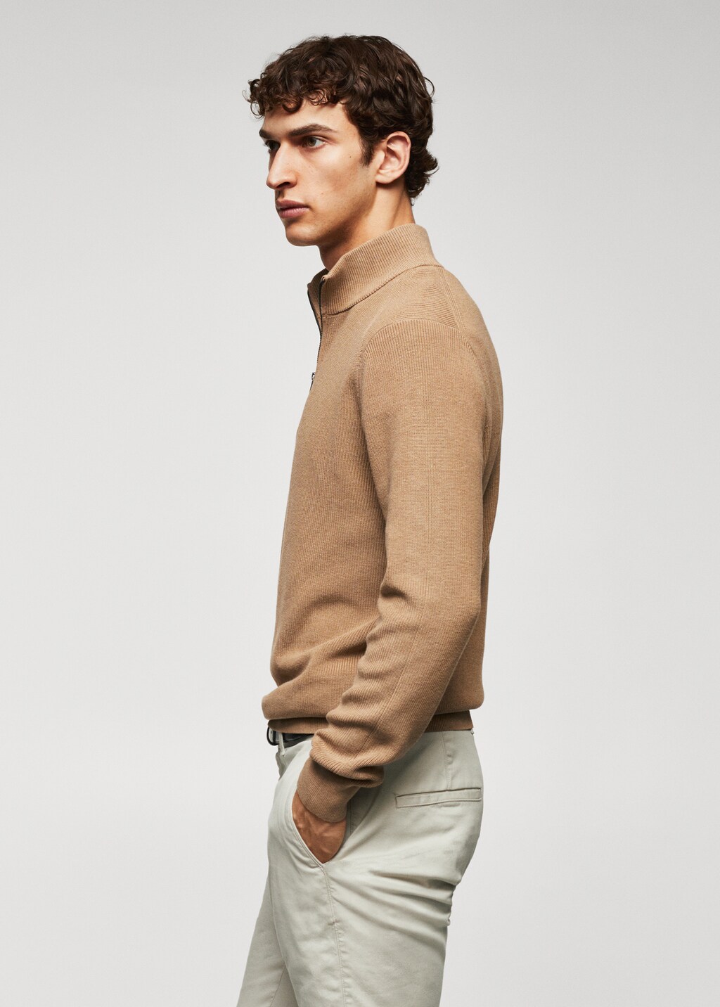 Perkins sweater with cowl neck - Details of the article 2