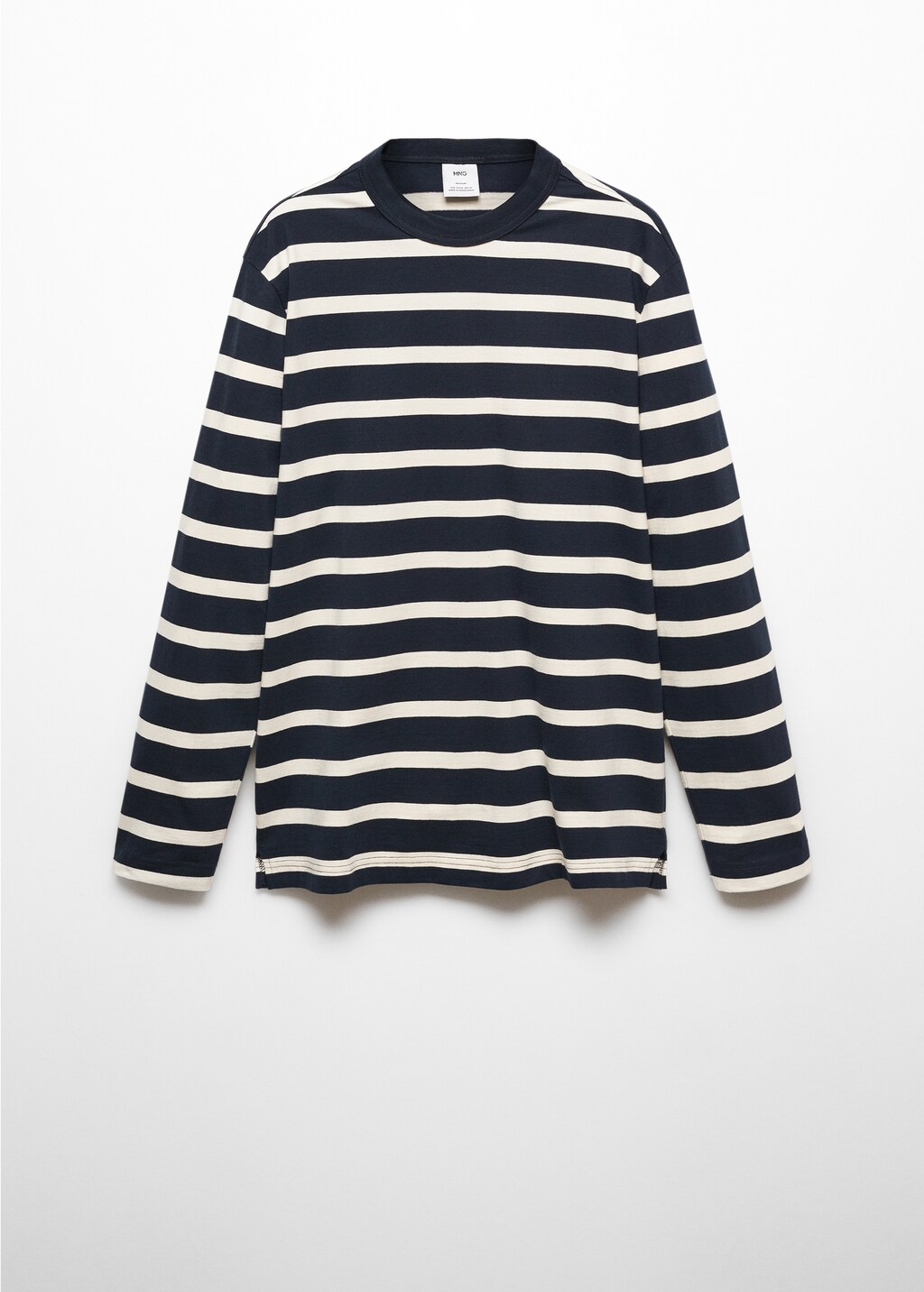 Striped long sleeves t-shirt - Article without model